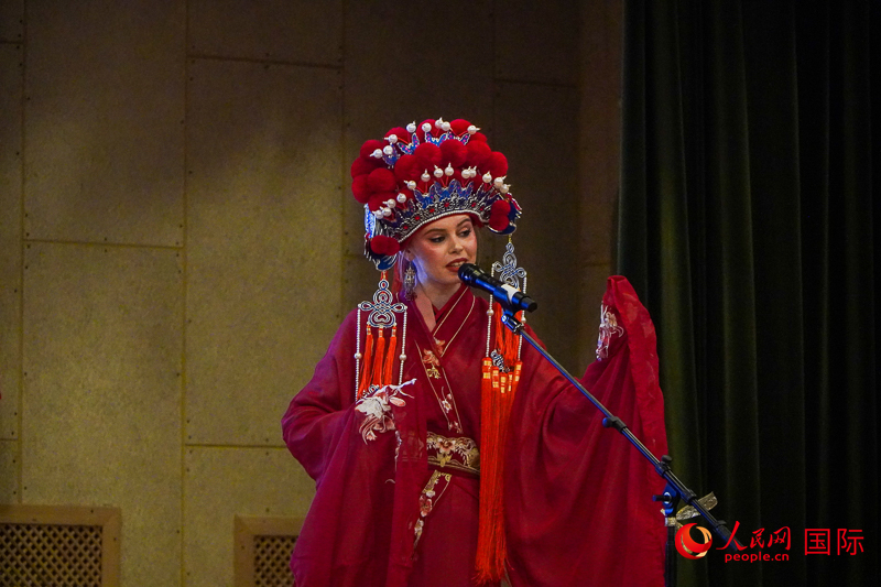 “青春留聲”2025中俄學生歌手大賽在莫斯科舉辦。實習生 謝六點攝