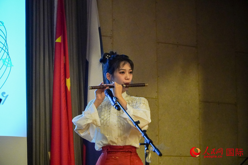 “青春留聲”2025中俄學生歌手大賽在莫斯科舉辦。實習生 謝六點攝